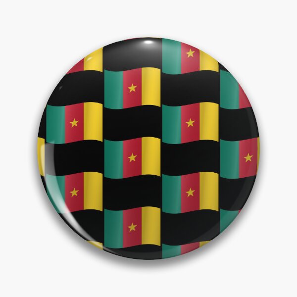 Item preview, Cameroonian Waving Flag Cameroon Pride Design designed and sold by YAZ.