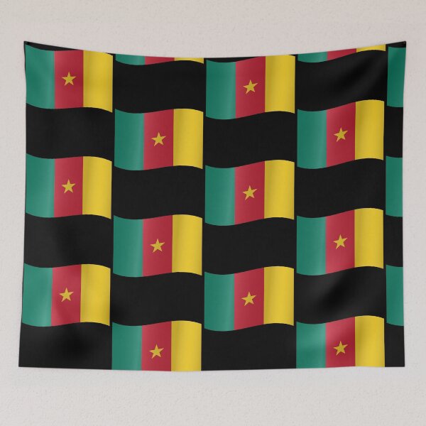 Item preview, Cameroonian Waving Flag Cameroon Pride Design designed and sold by YAZ.