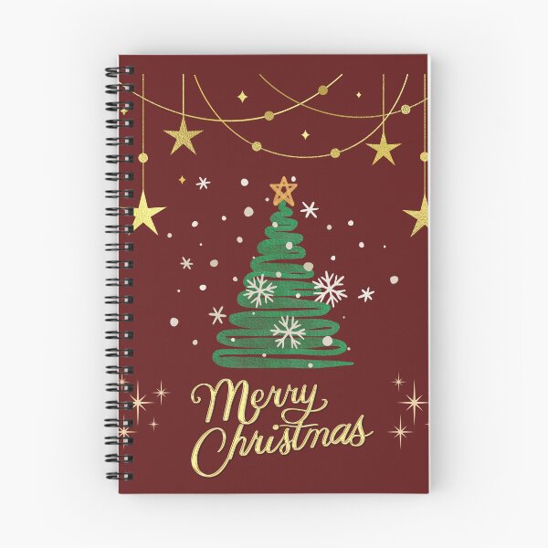 Item preview, Elegant Merry Christmas Tree Gold Stars Holiday Design designed and sold by DanielBDesigns.