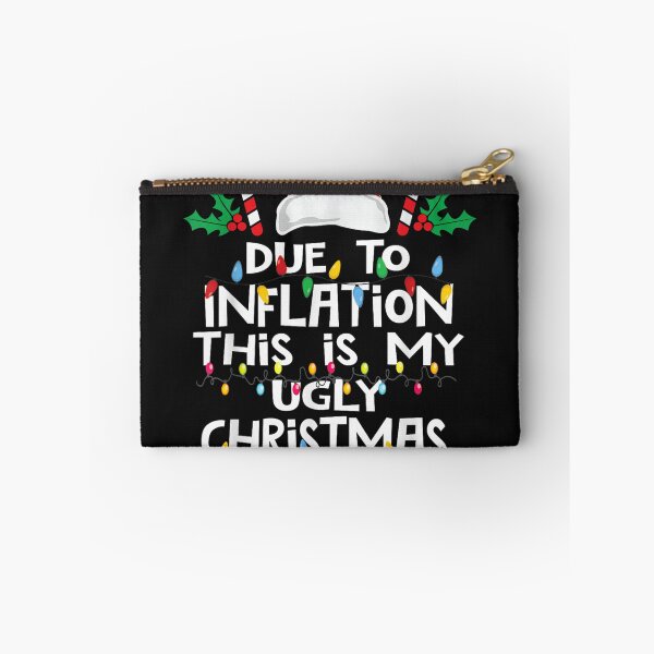 Item preview, Funny Due to Inflation Ugly Christmas Sweaters for Men Women designed and sold by bandom557.