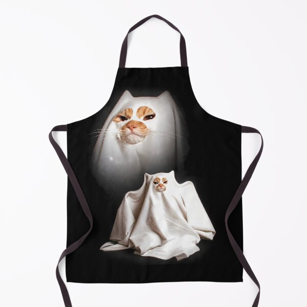 Item preview, Ghost Kitten, Retro Halloween Cat designed and sold by Watersongnerd.