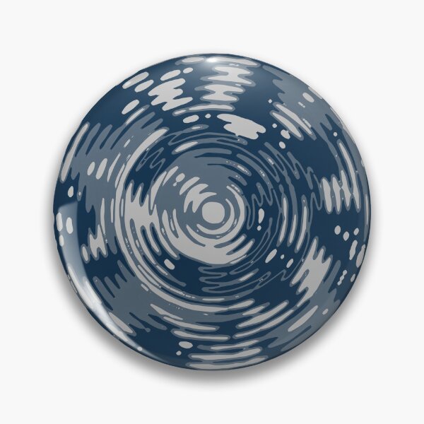Item preview, Winter Camouflage Circles Sketch Patterns in Blue Shades designed and sold by ShopieHome.