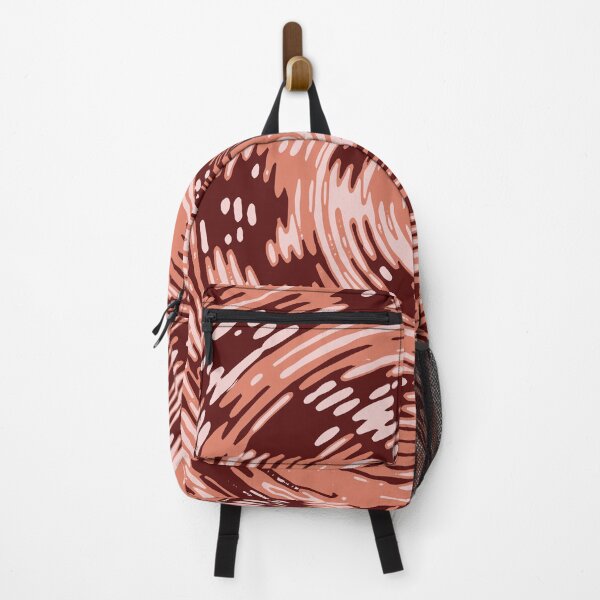 Item preview, Lush Lava Camouflage Circles Sketch Patterns in Red and Orange Shades designed and sold by ShopieHome.