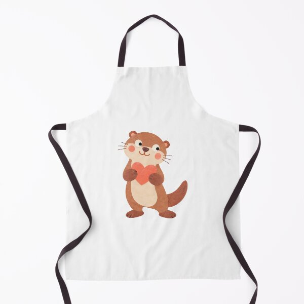 Item preview, Otter with a Paper Heart designed and sold by The-Art-of-D.