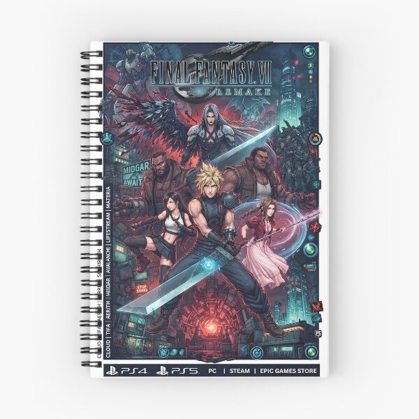 Item preview, Final Fantasy VII Remake designed and sold by DorriSTanoma.
