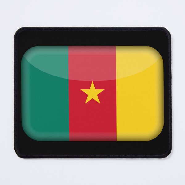 Item preview, Cameroonian 3D Flag Cameroon Pride Design designed and sold by YAZ.