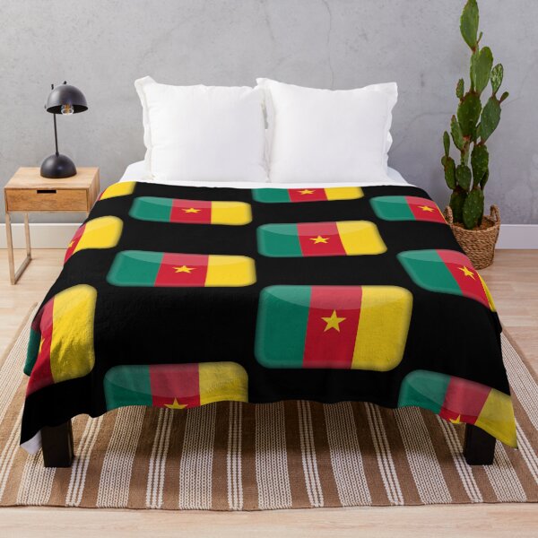 Item preview, Cameroonian 3D Flag Cameroon Pride Design designed and sold by YAZ.
