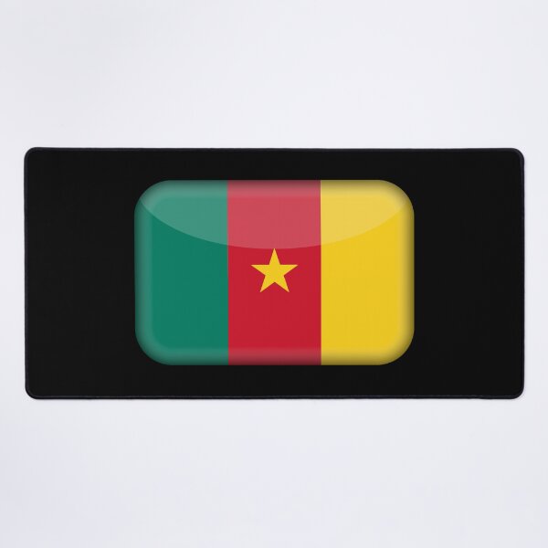 Item preview, Cameroonian 3D Flag Cameroon Pride Design designed and sold by YAZ.