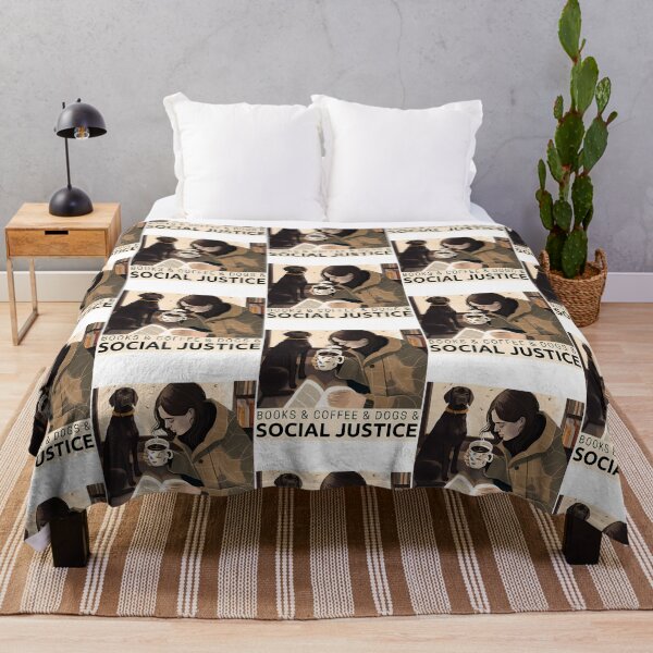 Item preview, Books And Coffee And Dogs And Social Justice designed and sold by blowerkatherine.