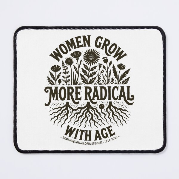 Item preview, Gloria Steinem - Gloria Steinem Memorial - Feminist Quote - Feminist Icon designed and sold by FrancesRobb.