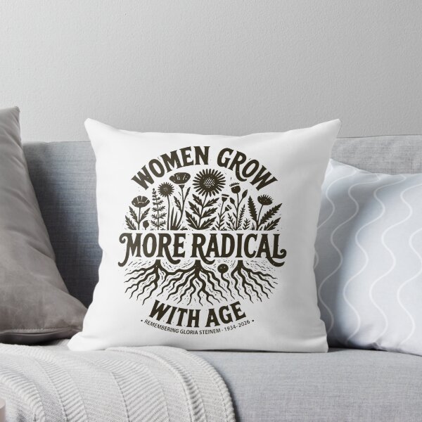 Item preview, Gloria Steinem - Gloria Steinem Memorial - Feminist Quote - Feminist Icon   designed and sold by FrancesRobb.