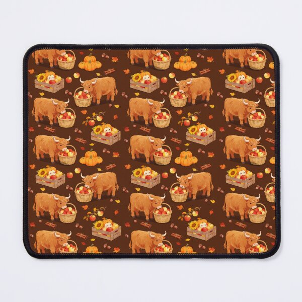 Item preview, Highland Cow & Apple Harvest designed and sold by DumpsterSage.