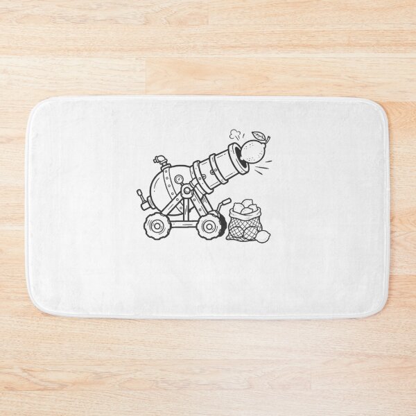 Item preview, Lemon Cannon: minimal text, humorous context  designed and sold by LoveofLemons.