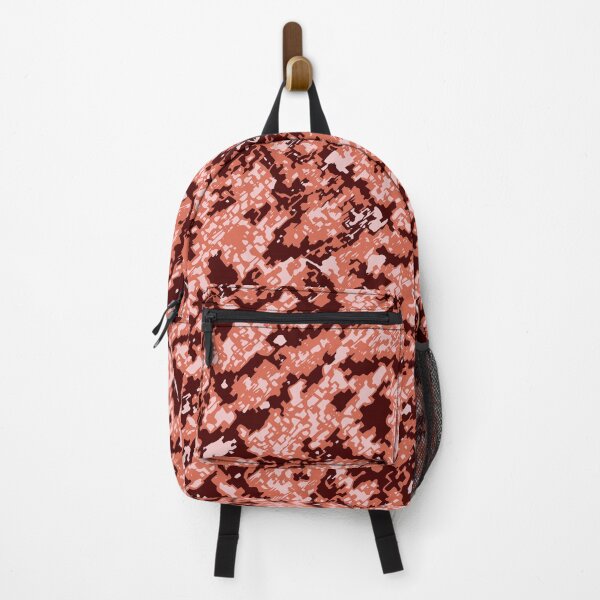 Item preview, Lush Lava Camouflage Charcoal Sketch Patterns in Red and Orange designed and sold by ShopieHome.