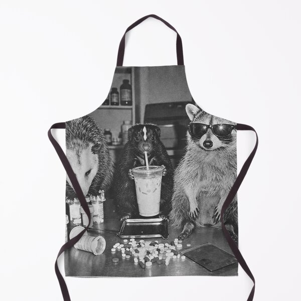 Item preview, Support Your Local Pharmacy Techs Raccoon Possum Pharmacist designed and sold by MidzzSky.