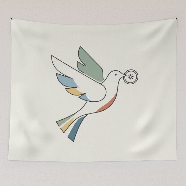Item preview, Dove and Coin Economic Peace (Temporary) designed and sold by Glitchart66.