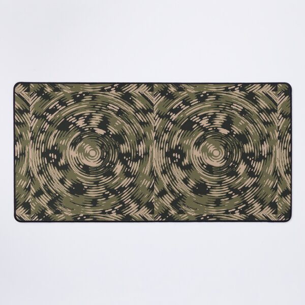Item preview, Military Camouflage Circles Sketch Patterns in Green, Beige and Black designed and sold by ShopieHome.