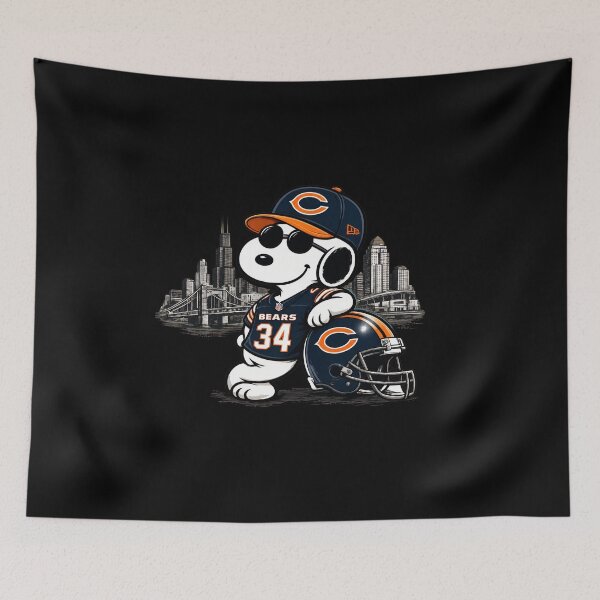 Item preview, Cool Snoopy Chicago Bears Character in Bears Gear designed and sold by Sketchquad.