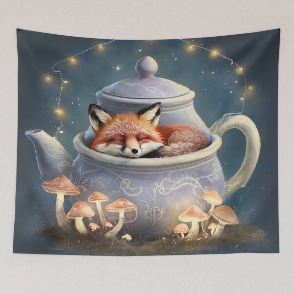 Item preview, The Tea House Nap designed and sold by ONYX Pixee.