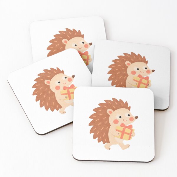 Item preview, Hedgehog with a Ribbon Parcel designed and sold by The-Art-of-D.
