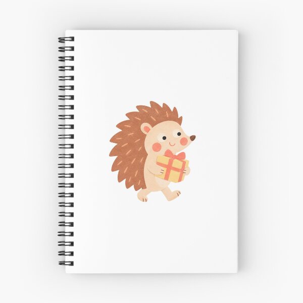 Item preview, Hedgehog with a Ribbon Parcel designed and sold by The-Art-of-D.