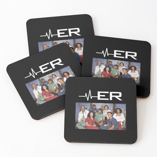 Item preview, 90s ER Cast Heartbeats Retro TV Show  designed and sold by Richcameroart.