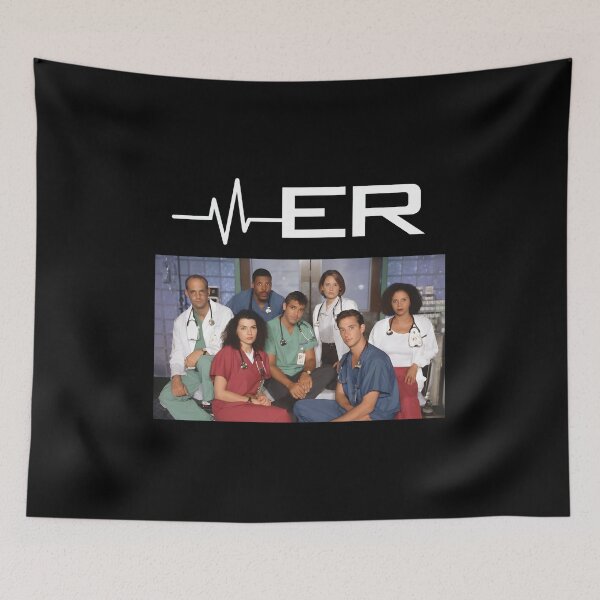 Item preview, 90s ER Cast Heartbeats Retro TV Show  designed and sold by Richcameroart.