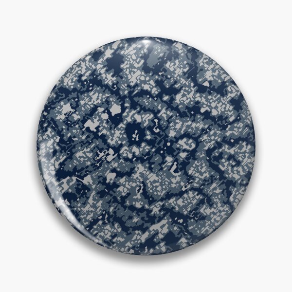 Item preview, Winter Camouflage Charcoal Sketch Patterns in Blue Shades designed and sold by ShopieHome.