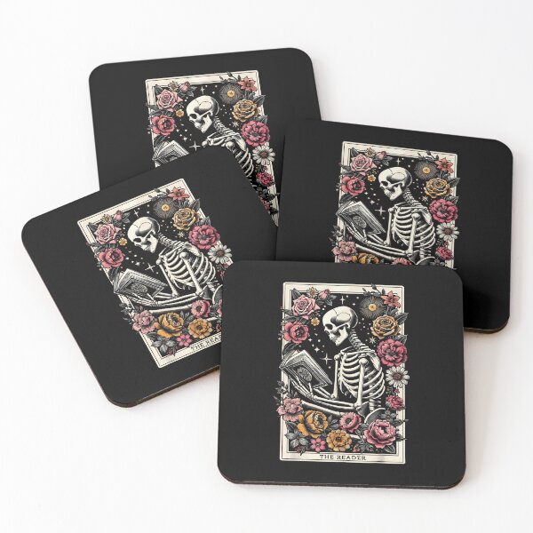 Item preview, Gardener Tarot Book Lover The Reader Tarot Card Skeleton designed and sold by sonlehuyak.
