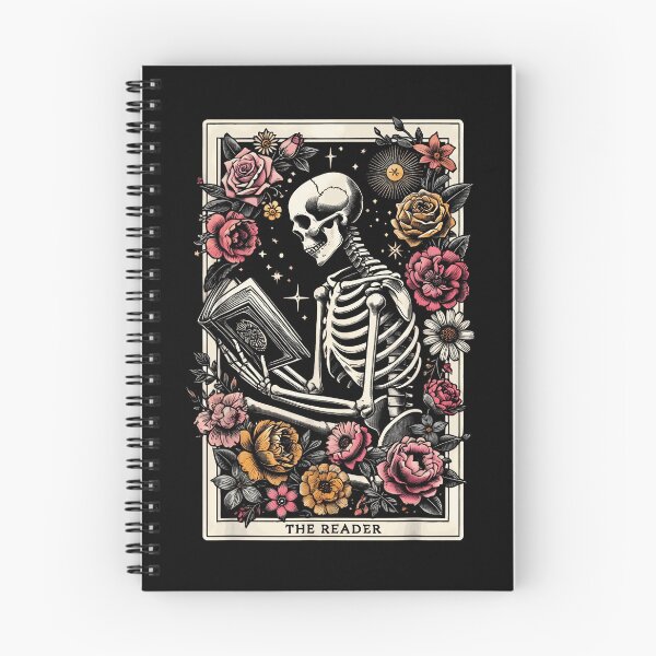 Item preview, Gardener Tarot Book Lover The Reader Tarot Card Skeleton designed and sold by sonlehuyak.