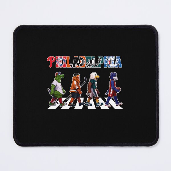 Item preview, Philly Mascots Abbey Road Mashup designed and sold by Sketchquad.