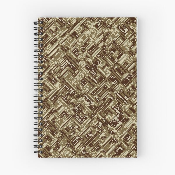 Item preview, Desert Camouflage Distorted Lines Patterns in Green, Brown and Sand designed and sold by ShopieHome.