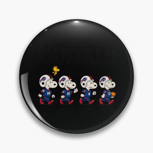 Item preview, The Buffalo Football Snoopy Abbey Road  designed and sold by Sketchquad.