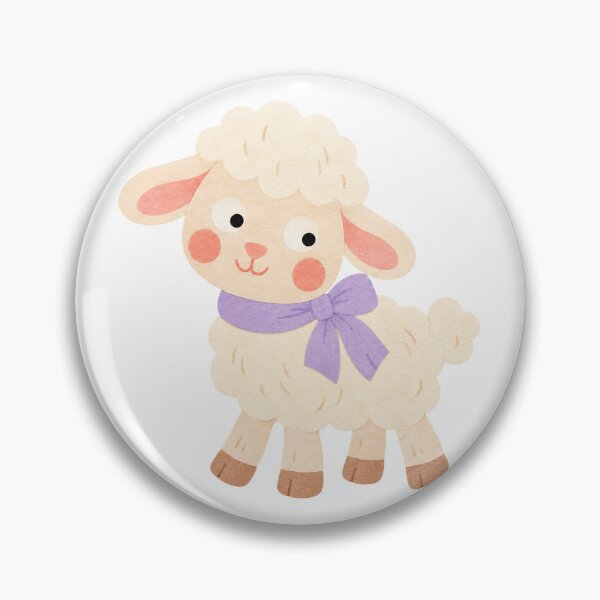 Item preview, Lamb in a Bow Scarf designed and sold by The-Art-of-D.