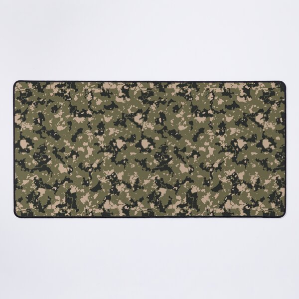 Item preview, Military Camouflage Distorted Glass Canvas Patterns in Green, Beige and Black designed and sold by ShopieHome.
