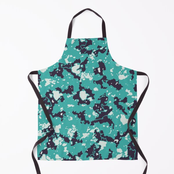 Item preview, Mint Green Camouflage Distorted Glass Canvas Patterns in Mint Green Shades designed and sold by ShopieHome.