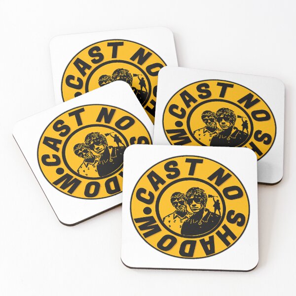 Item preview, Cast No Shadow Retro Rock Band Gold Vintage Design designed and sold by MallieSanford.