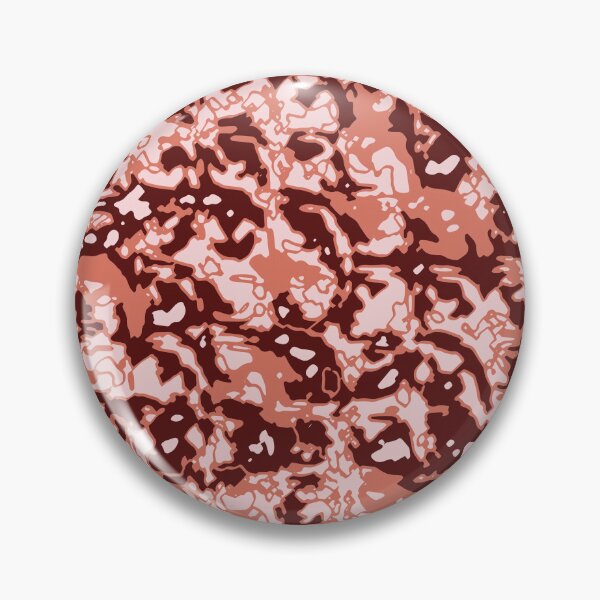Item preview, Lush Lava Camouflage Distorted Glass Blocks Patterns in Red and Orange designed and sold by ShopieHome.