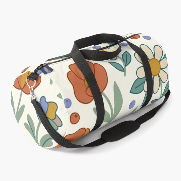 Item preview, Groovy 70s Retro Floral Pattern designed and sold by ShivCraftStudio.