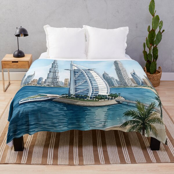 Item preview, Dubai Burj Al Arab Travel – UAE Skyline Art designed and sold by POSTERIOCREW.