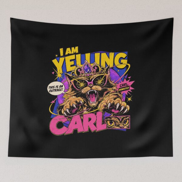Item preview, Funny Outraged Cat Retro Comic Style  designed and sold by vbdhfbg25bc.