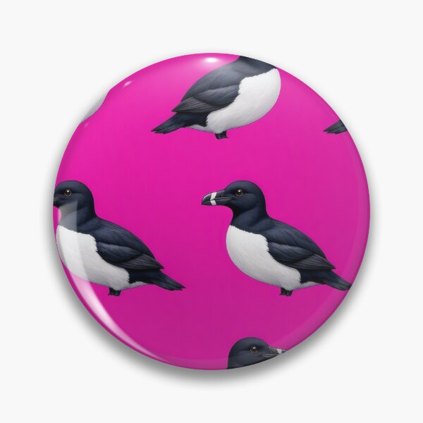 Item preview, Great Auk – Bold Extinct Bird Pattern designed and sold by Helt-enkelt.