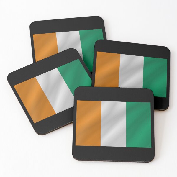Item preview, Ivorian Waving Flag Ivory Coast Pride Design designed and sold by YAZ.
