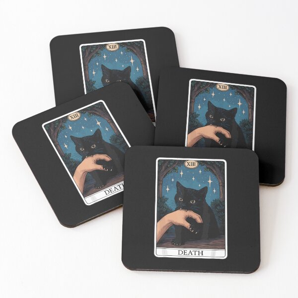 Item preview, Gardener Tarot Cat Death Tarot Card designed and sold by sonlehuyak.