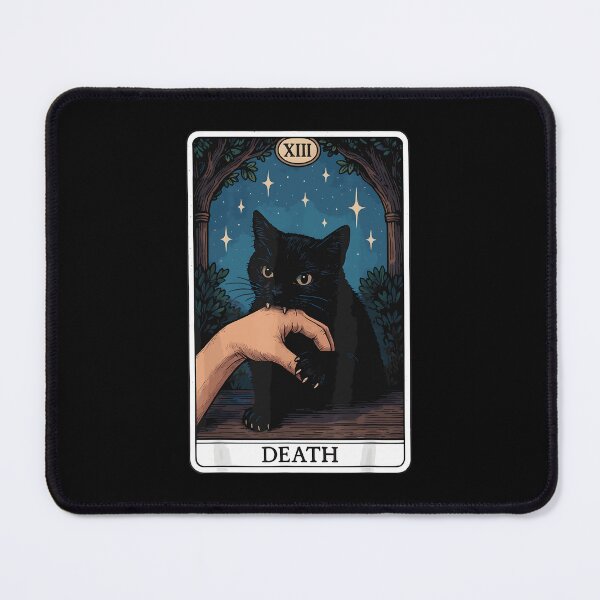 Item preview, Gardener Tarot Cat Death Tarot Card designed and sold by sonlehuyak.