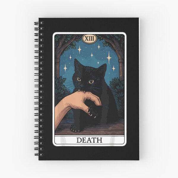 Item preview, Gardener Tarot Cat Death Tarot Card designed and sold by sonlehuyak.