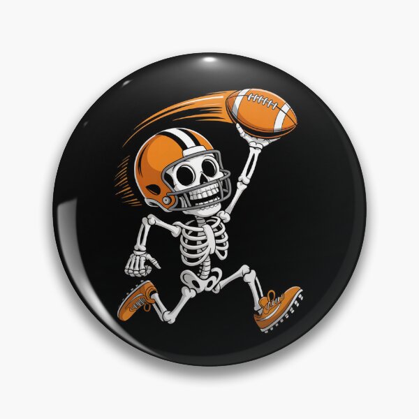 Item preview, Halloween Skeleton Funny Football Shirt for Teens Boys Men designed and sold by ALICIAxGONZALEZ.