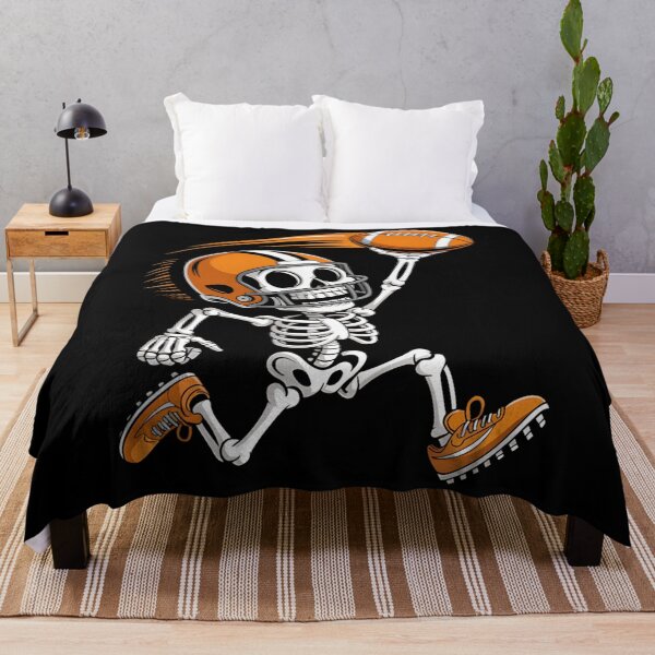 Item preview, Halloween Skeleton Funny Football Shirt for Teens Boys Men designed and sold by ALICIAxGONZALEZ.