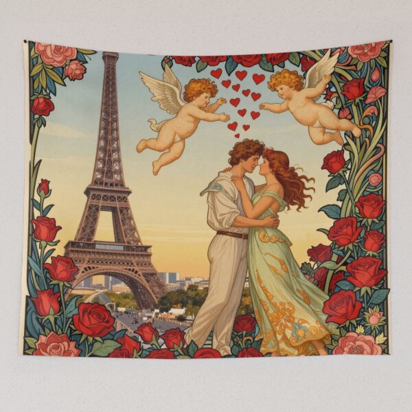 Item preview, Lovers  celebrating Valentines Day   designed and sold by artyval.