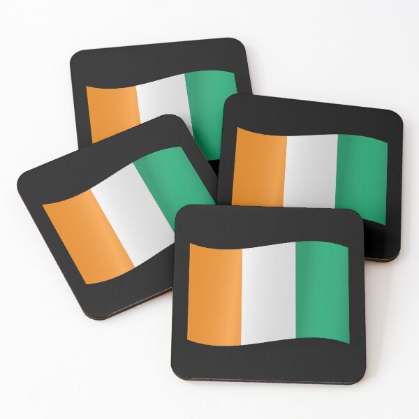 Item preview, Ivorian Waving Flag Ivory Coast Pride Design designed and sold by YAZ.